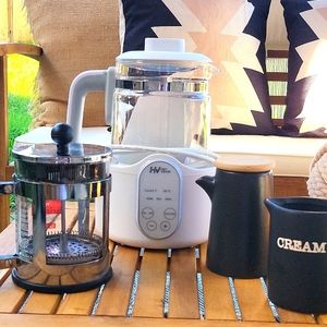 Set of French Press and Accessories